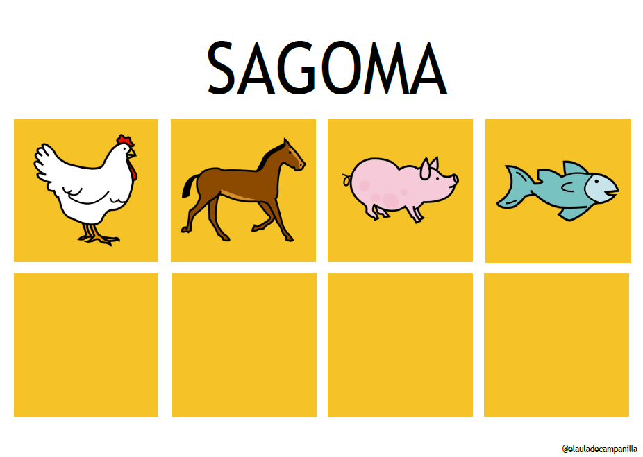 QUADERNO TEACCH: ANIMALI